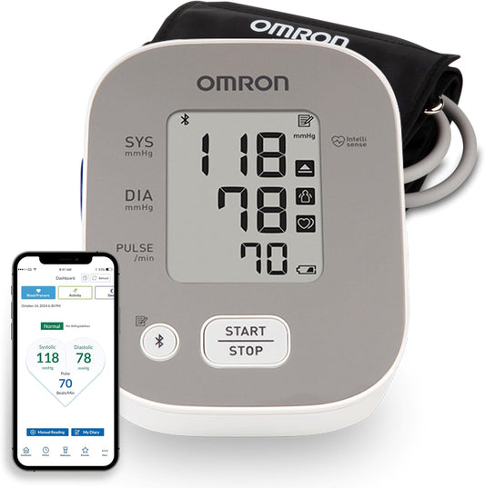 Home Bronze Blood Pressure Monitor and Upper Arm Blood Pressure Cuff - #1 Brand Recommended by Doctors and Pharmacists - Clinically Validated - Application
