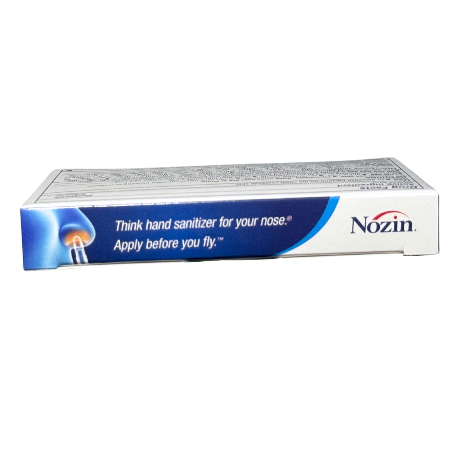 Nozin® Nasal Sanitizer® Antiseptic Popswab® Ampules Pack of 10 units | Kills 99.99% of Germs | Alcohol-based 62%