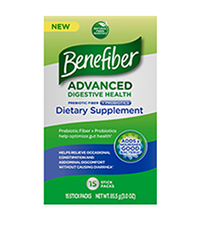 Benefiber Daily Prebiotic Fiber Supplement Powder for Digestive Health, Unflavored - 125 Servings (17.6 Ounces)
