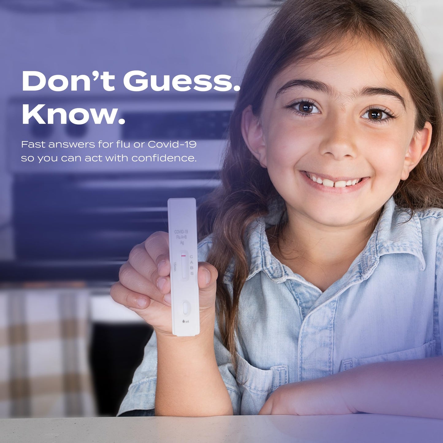 SpeedySwab COVID-19 and Flu A&B, Antigen Rapid Combo Test, Results in 15 Minutes, FDA Authorized, 3-in-1 Flu + Covid Test Kit at Home, Easy to Use Nasal Swab for Home (2 Pack)