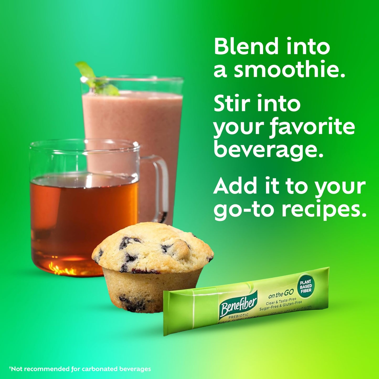 Benefiber Daily Prebiotic Fiber Supplement Powder for Digestive Health, Unflavored - 125 Servings (17.6 Ounces)