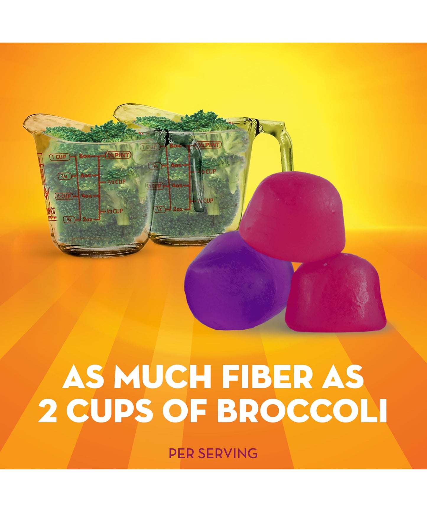 Metamucil Fiber Gummies for Adults with Probiotics for Bloating Relief, No Sugar Added Strawberry Kiwi BlackBerry Flavors, 5g Prebiotic Plant Based Fiber Supplement Blend, 90 Count