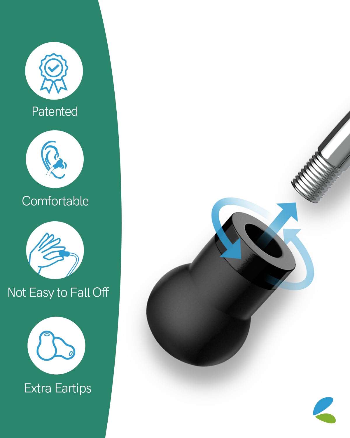 FriCARE Dual Head Stethoscope - Stethoscopes for Nurses, Medical Nursing Students, Paramedics/EMT/LVN/VNA Backup Estetoscopio, Smooth Emerald Green Tube, Stainless Steel Chestpiece