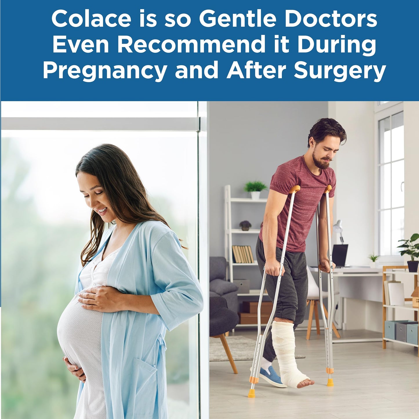 Colace Stool Softener 100 mg, 100 Capsules, Constipation Relief, Docusate Sodium, Gentle Docusate, Stimulant-Free, Regular Strength, #1 Doctor Recommended Stool Softener Brand