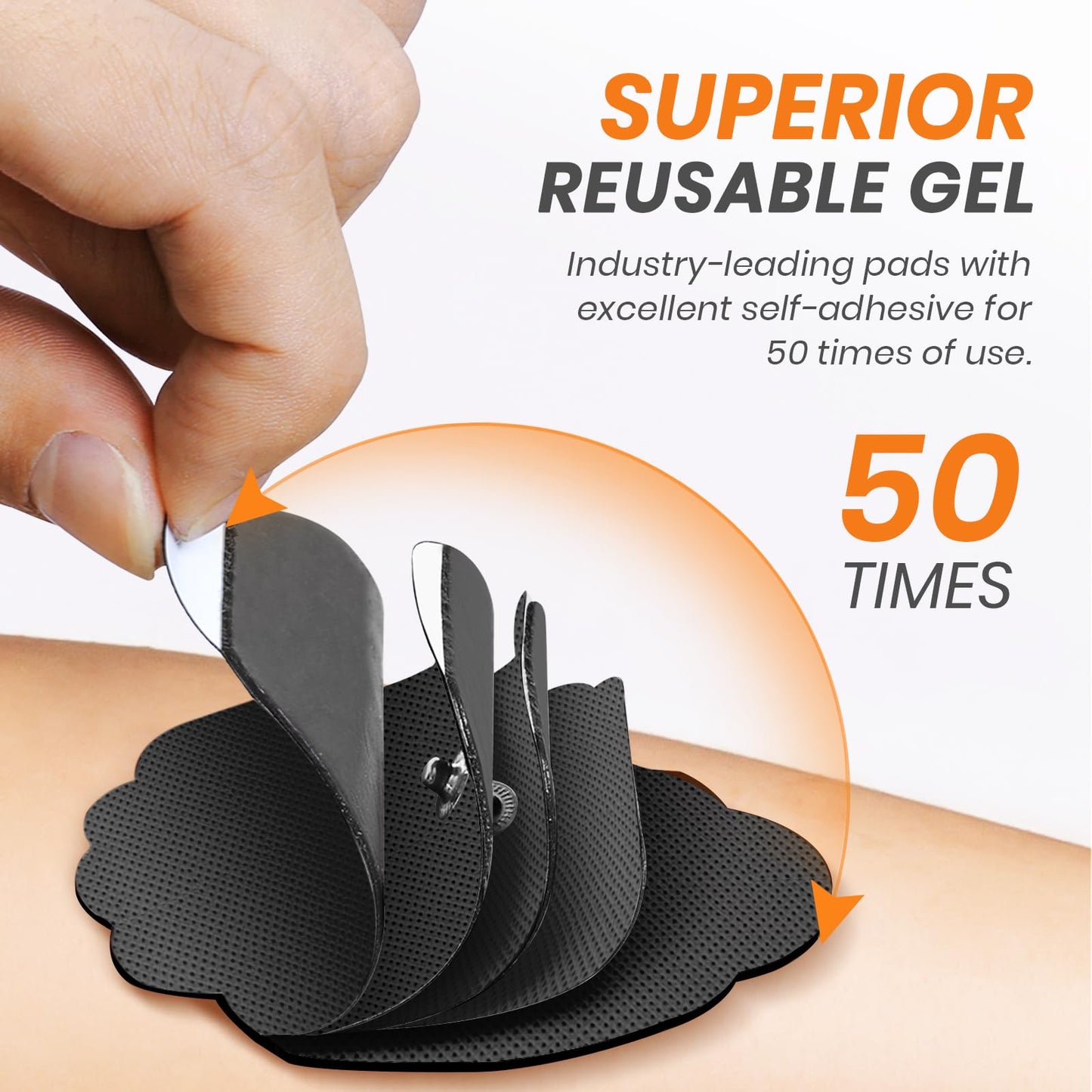 3-in-1 TENS Unit Muscle Stimulator with 30 Modes, 40 Intensities TENS Machine for Gradual Back Pain Relief Therapy, Rechargeable EMS Unit Massager with 12 TENS Electrode Pads, a Storage Bag