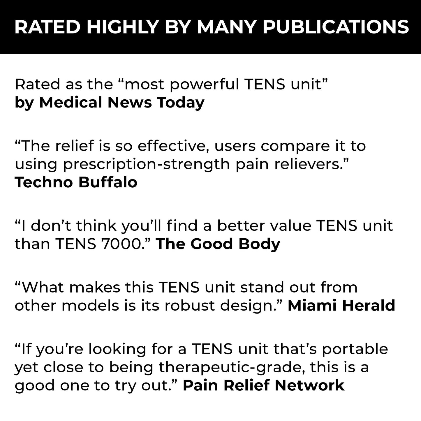 Digital TENS Unit with Accessories - Muscle Stimulator Machine for Back Pain Relief, Sciatica, Neck, Nerve, Shoulder, Hip, Elbow, Muscle Pain Relief