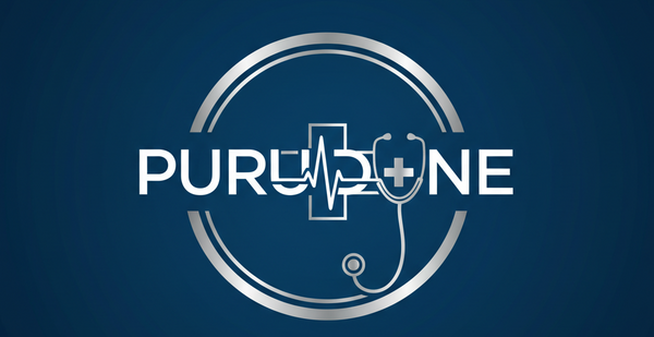 用PURUDONE生成一个LOGE是卖医疗设备的